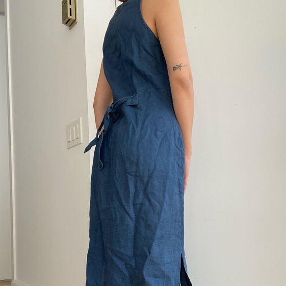 **SOLD DO NOT BUY** 90s Jean maxi dress!! - Picture 4 of 6